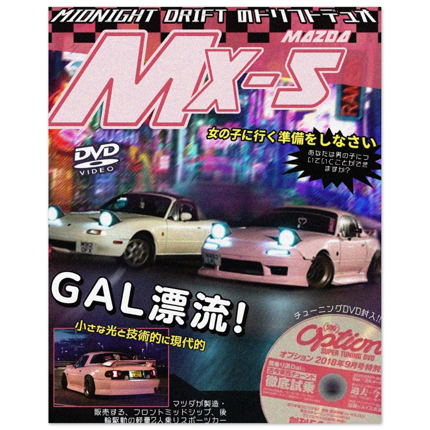 Mazda MX-5 poster
